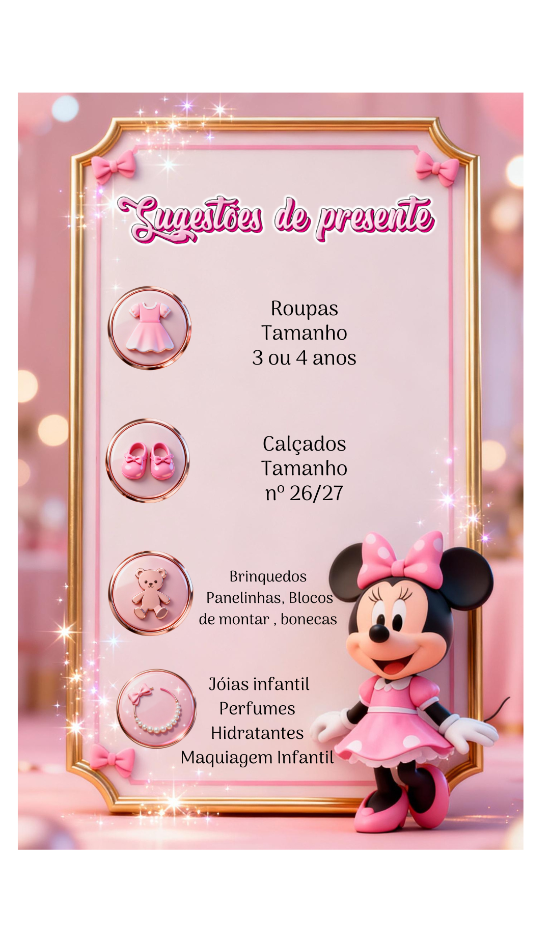 Sugestões de presente