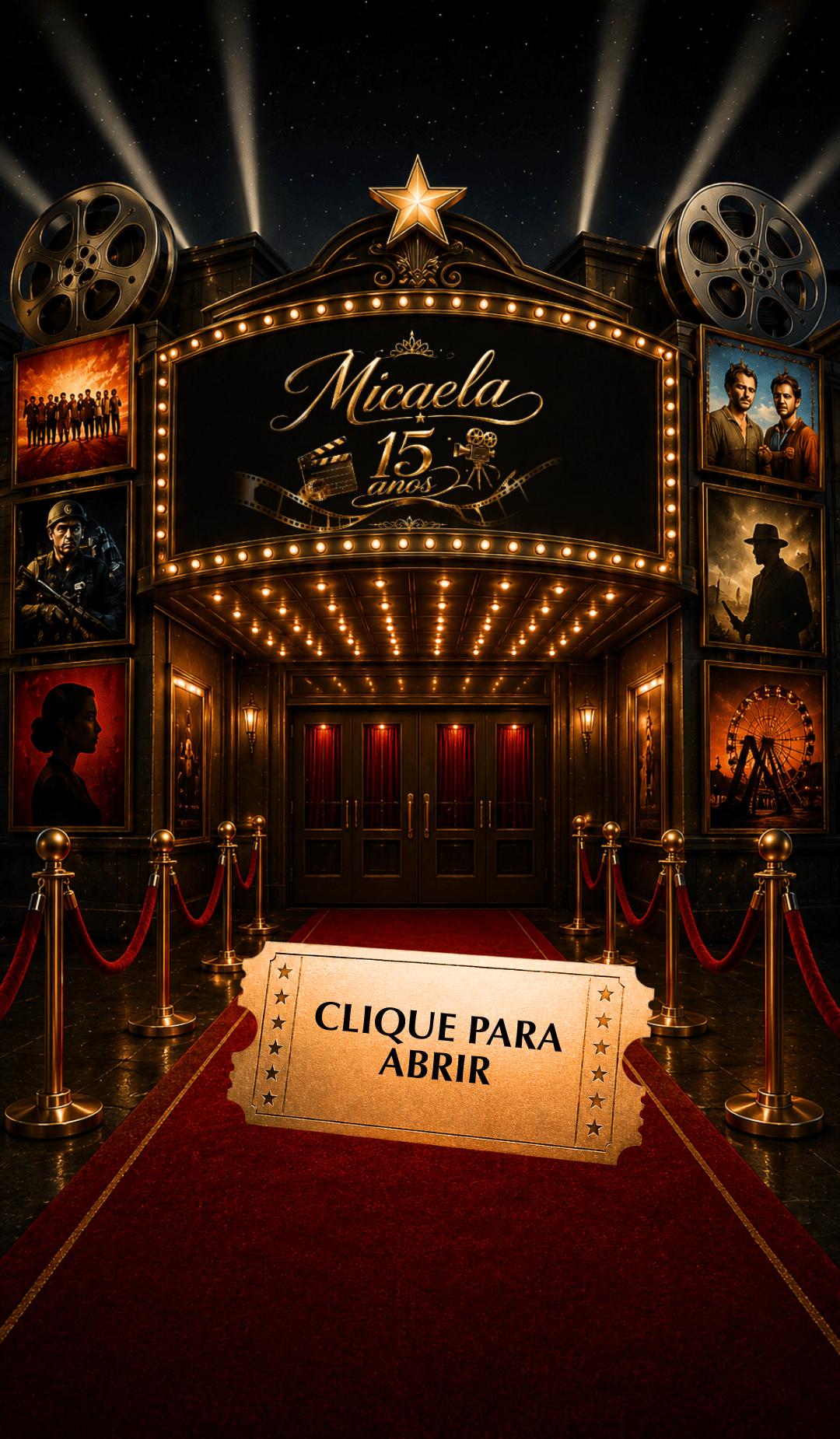 Capa do convite